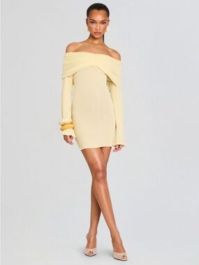 SEROYA XEN KNIT MINI DRESS